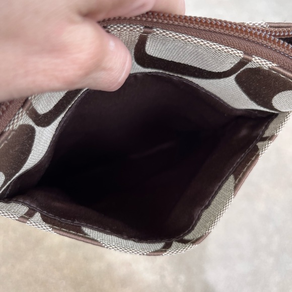 NWOT Coach Signature Stripe Crossbody Swing Pack - Picture 10 of 12